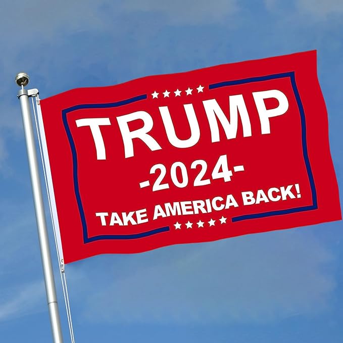 Trump Flag 2024 - Red